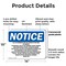 Signmission All Co-Payments Are Collected At The Time, 14 in W x Rectangle, Plastic OS-2PACK-NS-P-1014-L-10090 - alternate 4